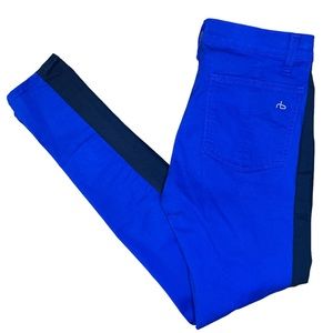 Rag &‎ Bone Jeans Women’s Size 29 Blue Net A Porter Exclusive Skinny Stretch